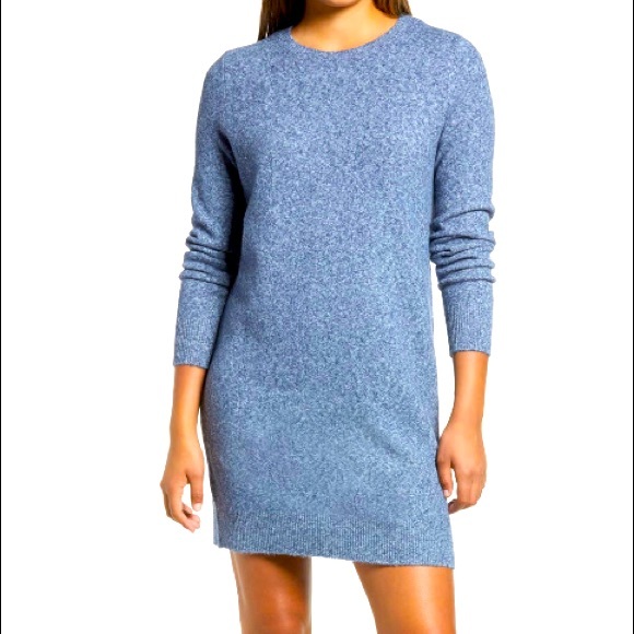 Vero Moda Dresses & Skirts - ⭐️SALE⭐️ 🌟HP🌟Vero Moda Dotty Long Sleeve Sweater Dress EUC